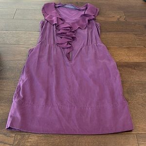 Gap. Purple sleeveless dress.
